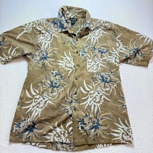 Montage mens large shirt  Collection Floral‎ Button Up Short Sleeve